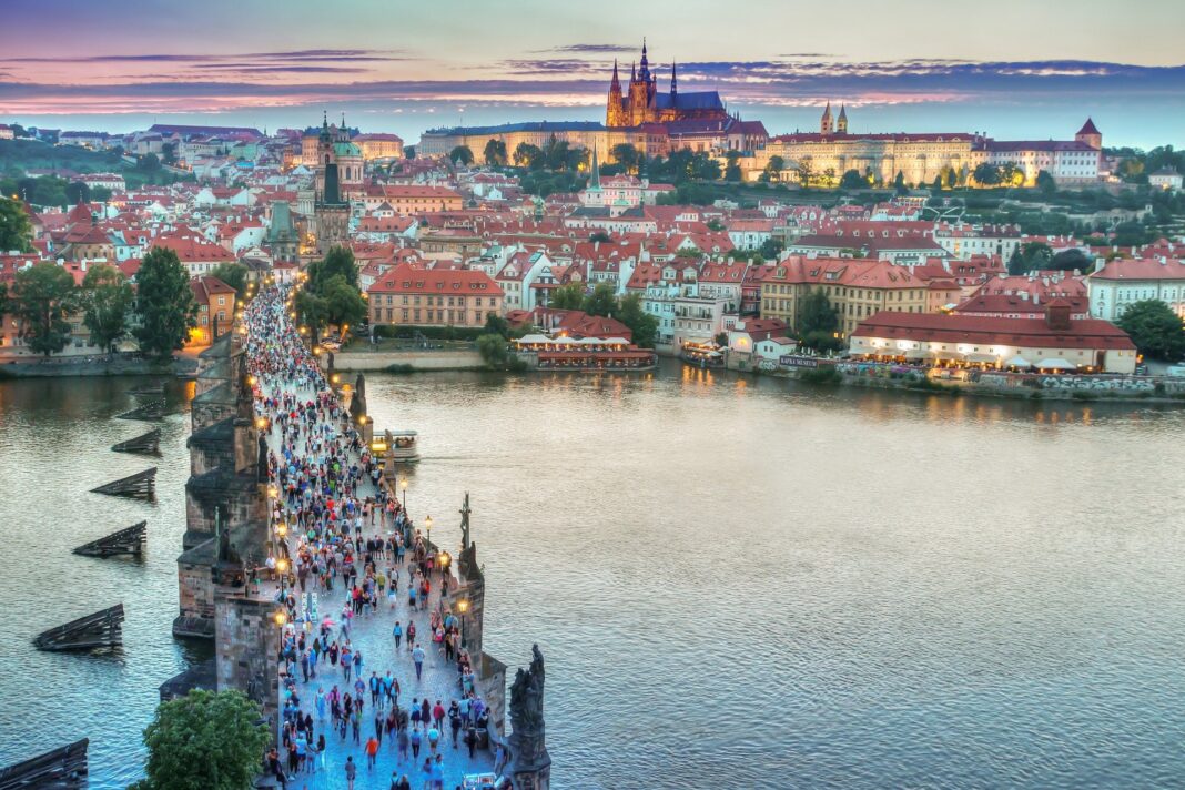 Praha, Česko, státní svátky, Evropská unie