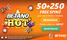 Bonus v Betano online casinu