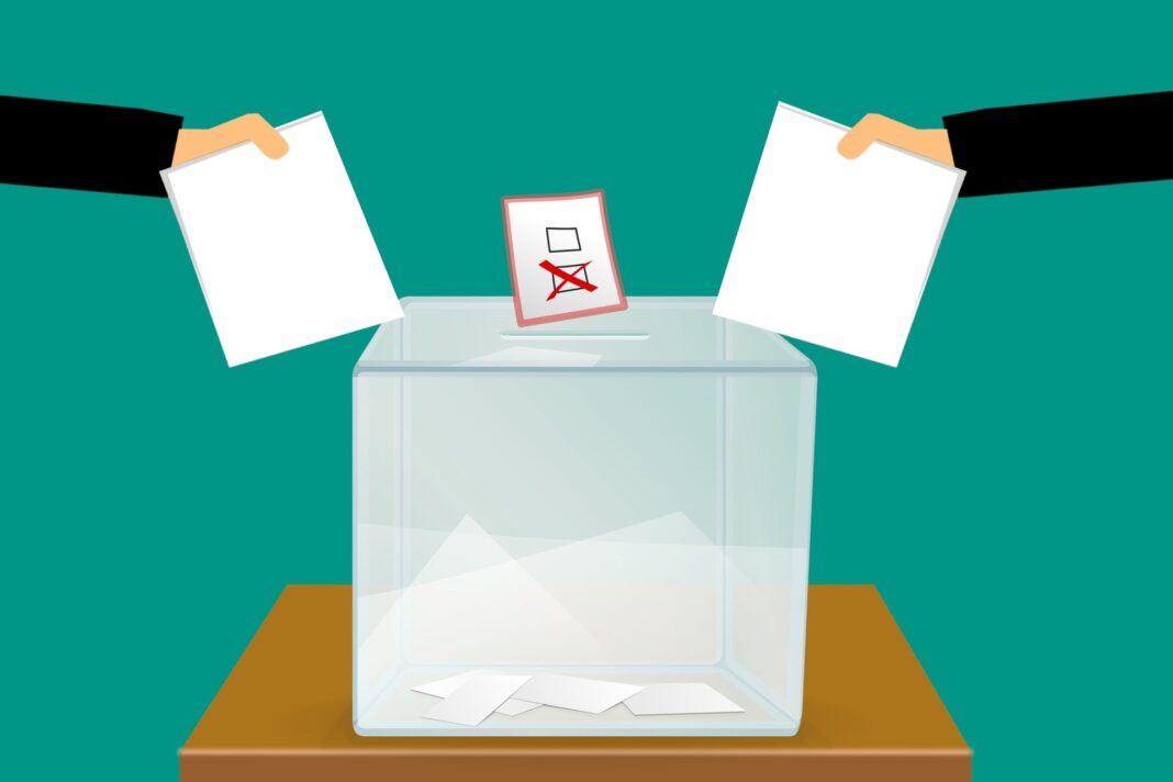 volební urna, hlasovací lístek, kdo vyhraje volby